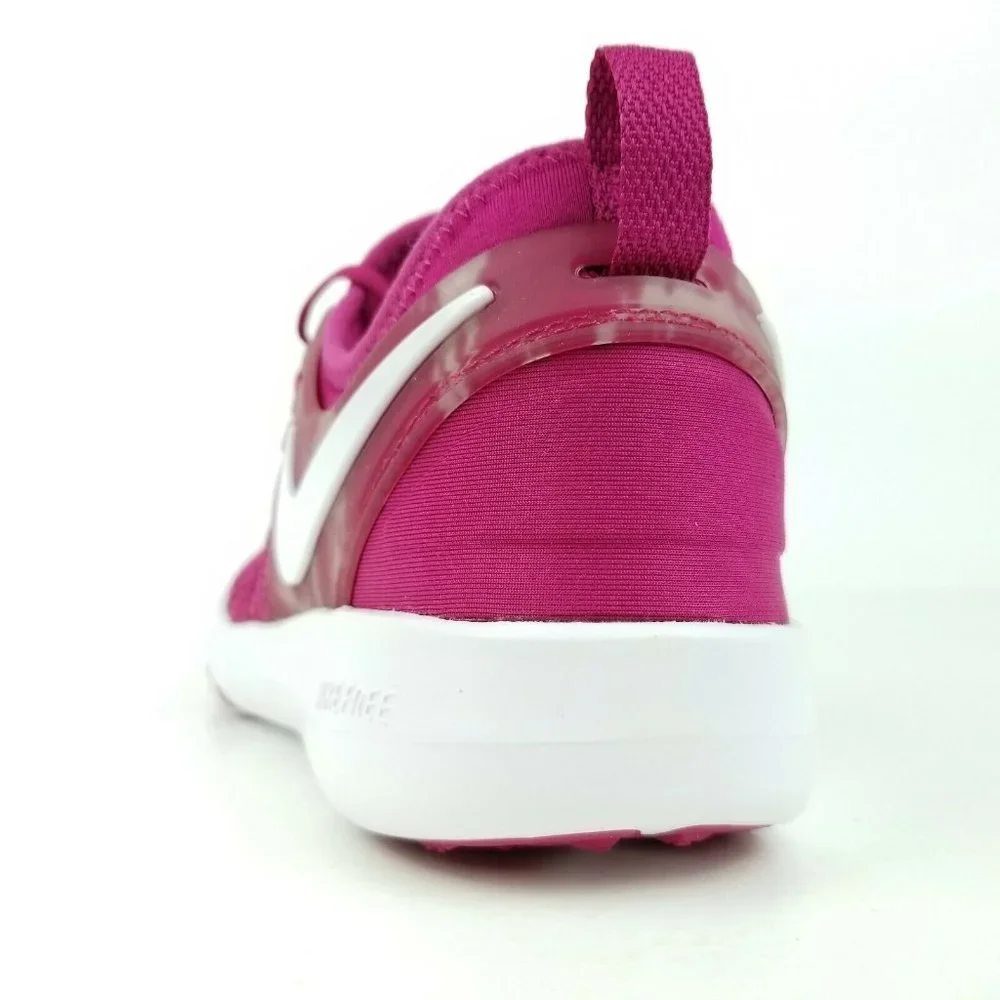 Nike Free Tr 7 Women's Running Shoes Fuchsia Pink White 904651-601 Sizes 7-9 - Picture 6 of 8